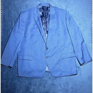 Ralph Ralph Lauren Blazer Men 52R Navy Blue Wool Sports Coat Jacket